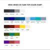 tank top color chart - A Tribe Called Quest Store