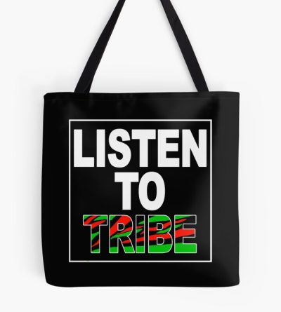 Listen To Tribe Tote Bag Official A Tribe Called Quest Merch