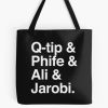 Q-Tip & Phife & Ali & Jarobi Tote Bag Official A Tribe Called Quest Merch