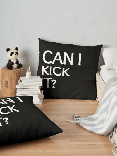 Can I Kick It? Throw Pillow Official A Tribe Called Quest Merch