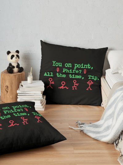 You On Point Phife Throw Pillow Official A Tribe Called Quest Merch