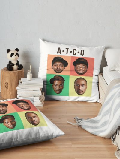 A Tribe Throw Pillow Official A Tribe Called Quest Merch