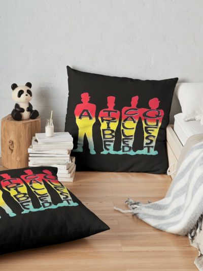 Kjlk98Uyf>>A Tribe Called Quest, A Tribe Called Quest,A Tribe Called Quest,A Tribe Called Quest, A Tribe Called Quest,A Tribe Called Quest Throw Pillow Official A Tribe Called Quest Merch