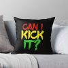 Can I Kick It? Yes You Can! Great Graffiti Gift For Old School Hiphop Heads Throw Pillow Official A Tribe Called Quest Merch