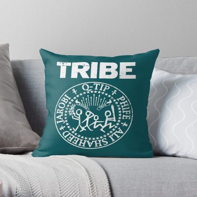 Tribe Throw Pillow Official A Tribe Called Quest Merch