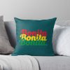 Bonita Print Throw Pillow Official A Tribe Called Quest Merch