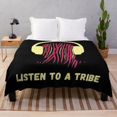 A Tribe Throw Blanket Official A Tribe Called Quest Merch